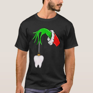 Christmas Tooth Dentist Dental Istant Teeth Xmas P T-Shirt