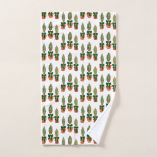 Christmas Topiary Topiaries fingertip Hand Towel