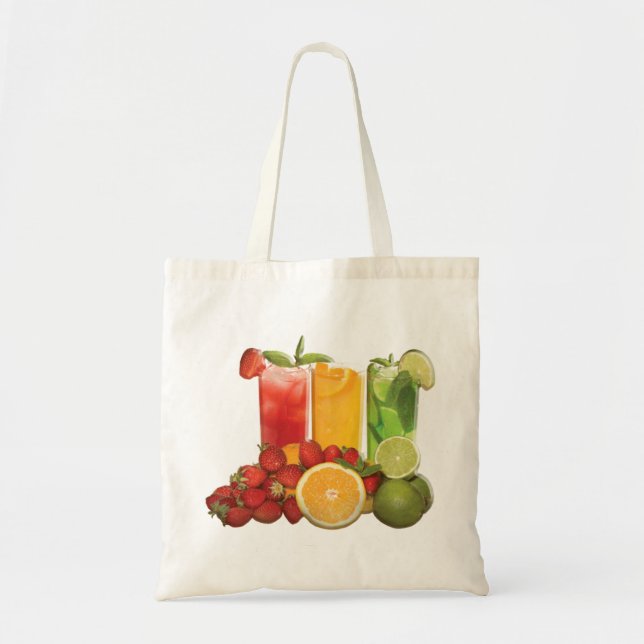 Christmas Tote with Festive Drinks Bag (Front)