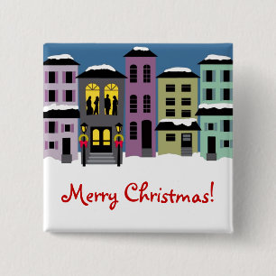 Christmas Town ~ Buttons