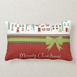 Christmas Town Lumbar Cushion