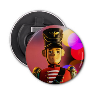 Christmas toy soldier figurine SlipperyJoe gay pri Bottle Opener
