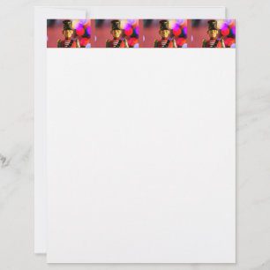 Christmas toy soldier figurine SlipperyJoe gay pri Custom Letterhead