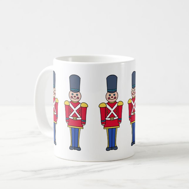 Christmas Toy Soldiers Mug (Front Left)