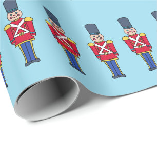 Christmas Toy Soldiers Wrapping Paper