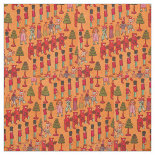 Christmas Toy Vintage Children Play Fabric