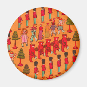 Christmas Toy Vintage Children Play Magnet