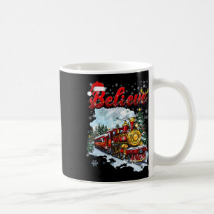 Christmas Train Christmas Believe Polar Express Xm Coffee Mug