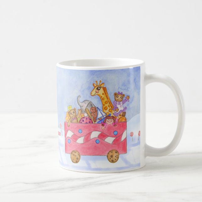 Christmas Train Coffee Mug (Right)