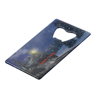 Christmas Train in the snow