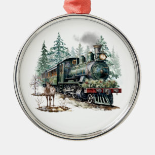 Christmas Train Ornament