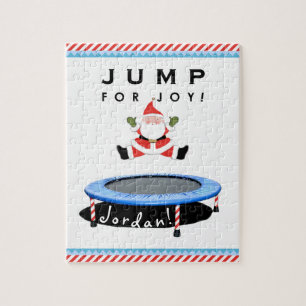 Christmas Trampoline Jigsaw Puzzle