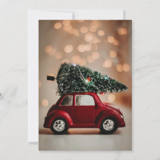 Christmas travel card