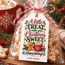 Christmas Treats for Coworkers Custom Name