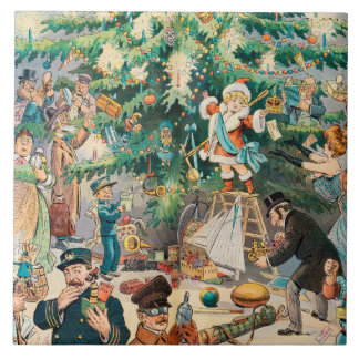 Christmas Tree (1902) Ceramic Tile
