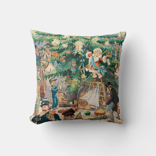 Christmas Tree (1902) Cushion (Front)