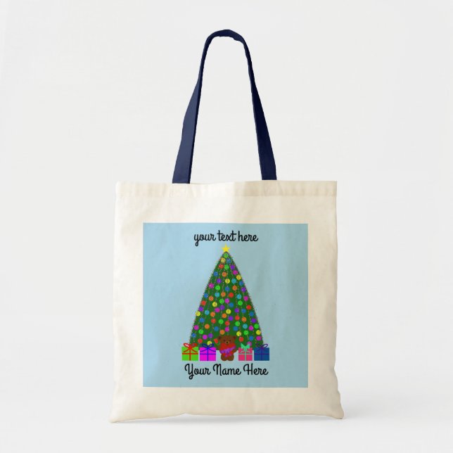 Christmas Tree #2 Tote Bag (Front)