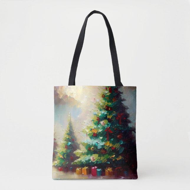 Christmas Tree 2 Tote Bag (Front)