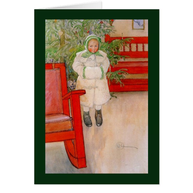 Christmas Tree and Little Snowsuit Girl (Front)