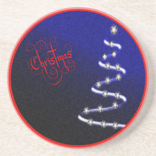 Christmas Tree and Stars - Coaster