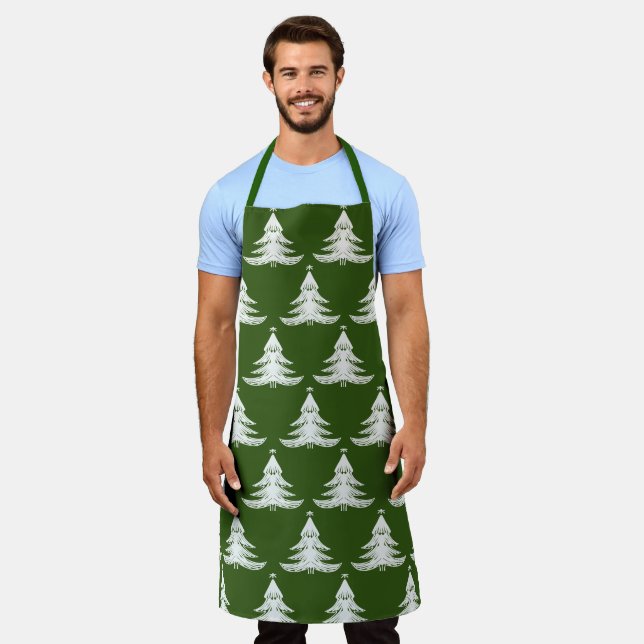 Christmas Tree Apron (Worn)