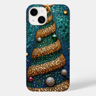 Christmas tree art Case-Mate iPhone 14 case
