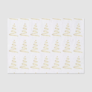 Christmas Tree Art Tissue Paper