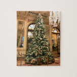 Christmas Tree at the Plaza 8X10  Jigsaw Puzzle<br><div class="desc">This wonderful Christmas scene in the famous Plaza hotel seems far away today but it will be your own to enjoy when completed. This jigsaw puzzle not only provides entertainment but also is a beautiful keepsake that can be enjoyed over and over again! Size: 8" x 10" Puzzle with Gift...</div>