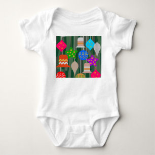 Christmas Tree Baby Bodysuit