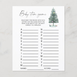 Christmas tree - Baby Item Game