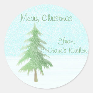 Christmas Tree Bakery Label