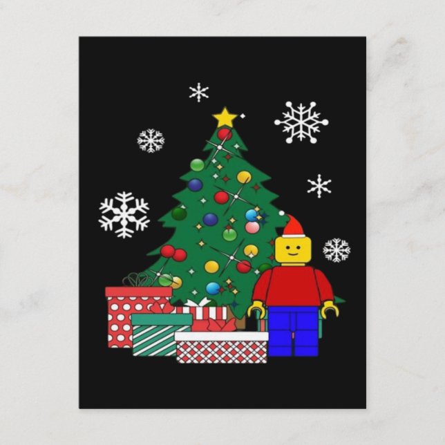  Christmas Tree Baseball  Enclosure Card (Front)