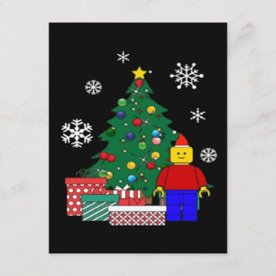 Christmas Tree Baseball Enclosure Card