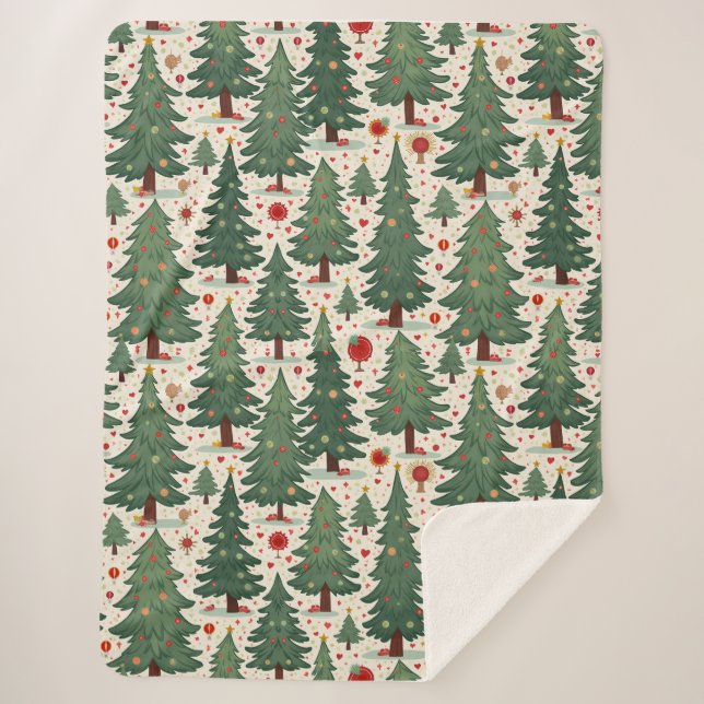 Christmas tree blankets (Front)