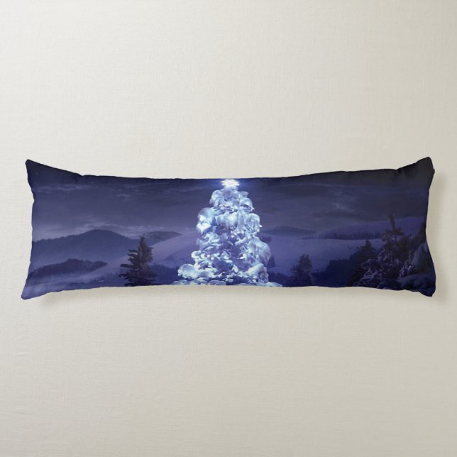 Christmas Tree  Body Cushion (Front)