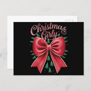 Christmas Tree Bow Girly Aesthetic Holiday Xmas