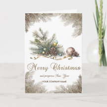 Christmas Tree Branches,Pine cones,Balls Corporate