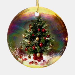Christmas Tree Bubble Ornament
