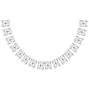 Christmas tree bunting