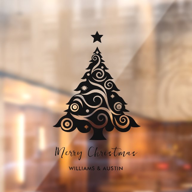 Christmas Tree Business Window Decoration (Sheet 2)