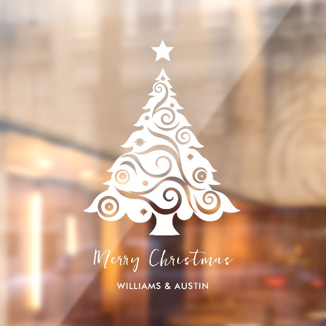 Christmas Tree Business Window Decoration (Sheet 2)