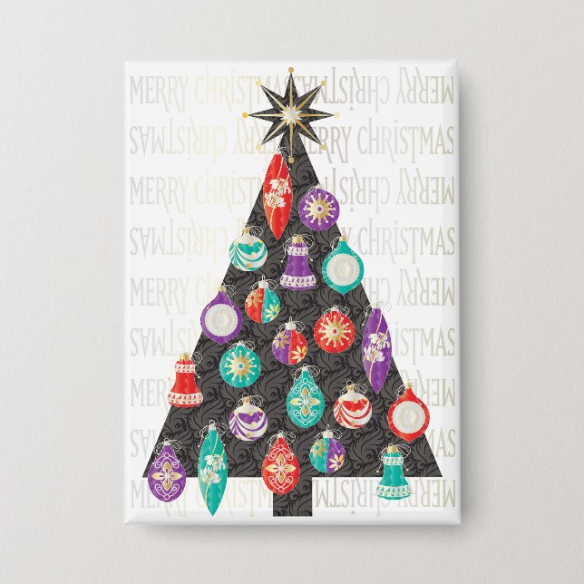 Christmas Tree Button (Front)