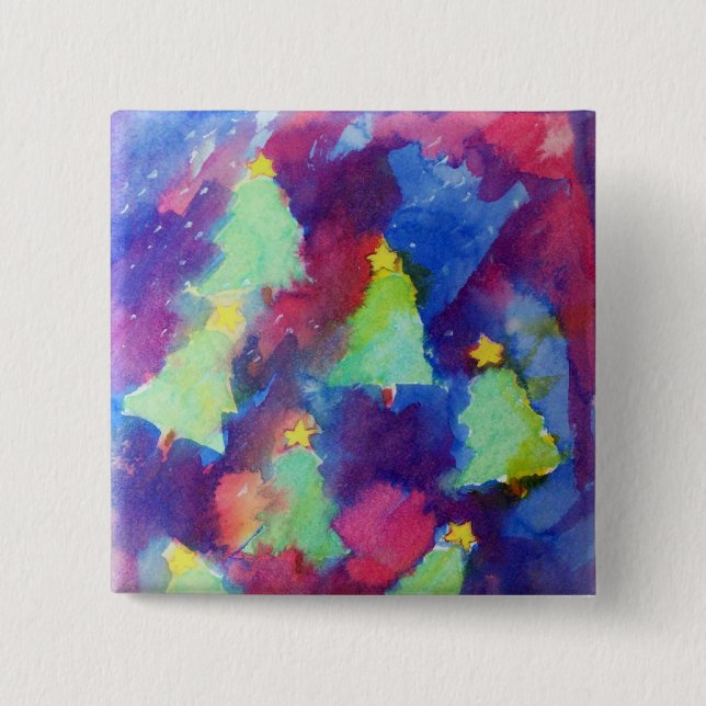 Christmas tree, Button (Front)