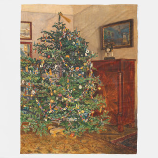 Christmas Tree C Müller Weihnachtsbaum 1914 Fleece Blanket