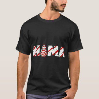 Christmas Tree Cake Matching Family Party Pajama T-Shirt