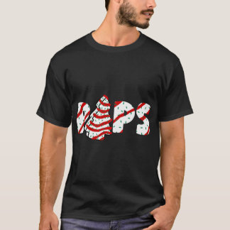 Christmas Tree Cake Matching Family Party Pajama T-Shirt
