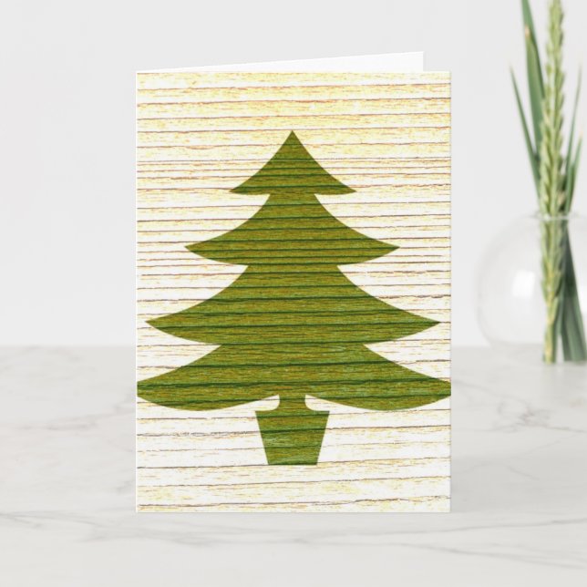 Christmas Tree Card (Front)