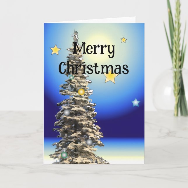 Christmas Tree Card (Front)