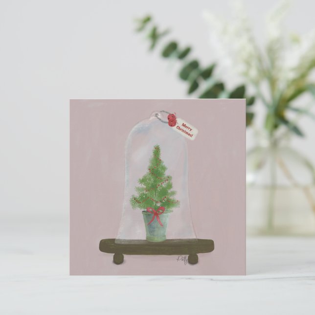 Christmas Tree Card  (Standing Front)