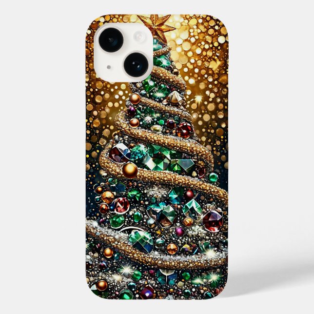 Christmas tree Case-Mate iPhone case (Back)